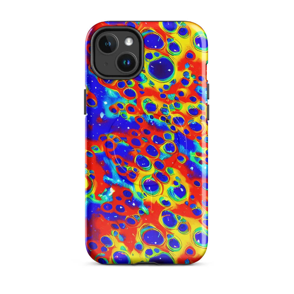 Neon Lagoon on MagSafe Tough Case for iPhone® — Front