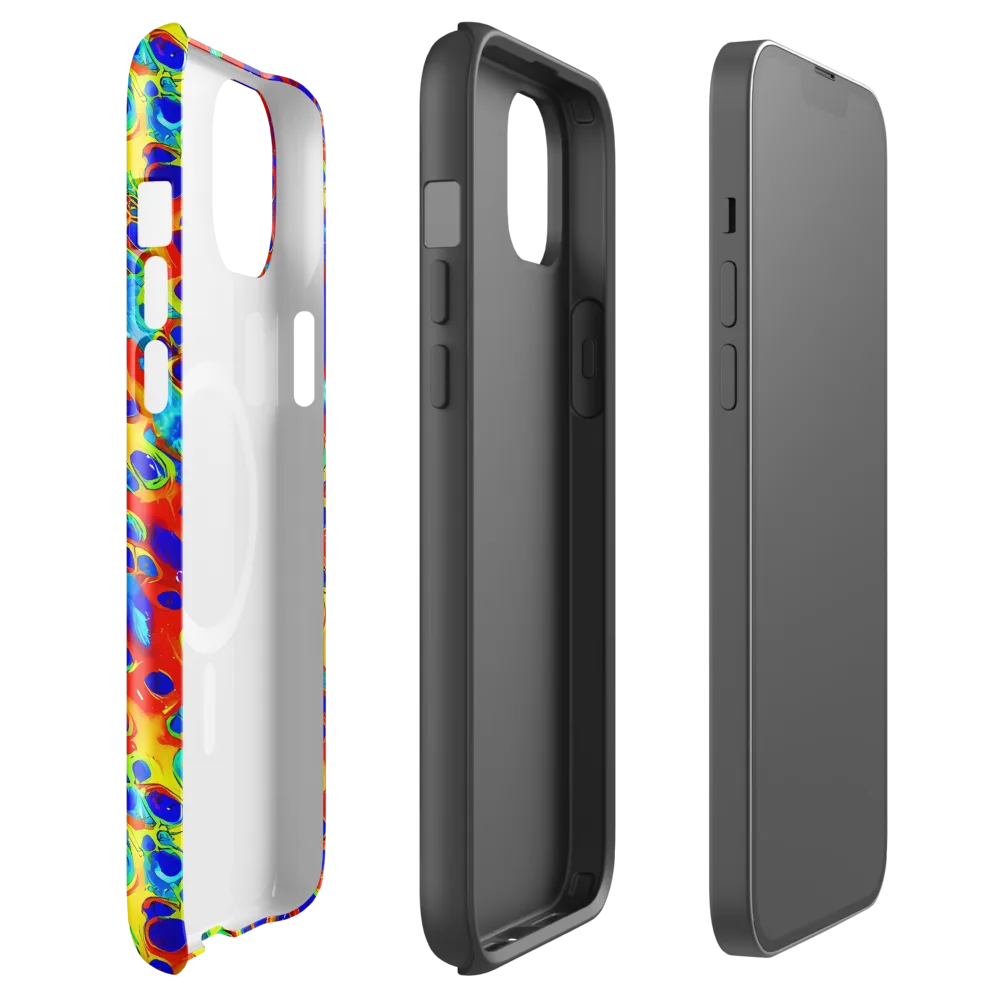 Neon Lagoon on MagSafe Tough Case for iPhone® — Front