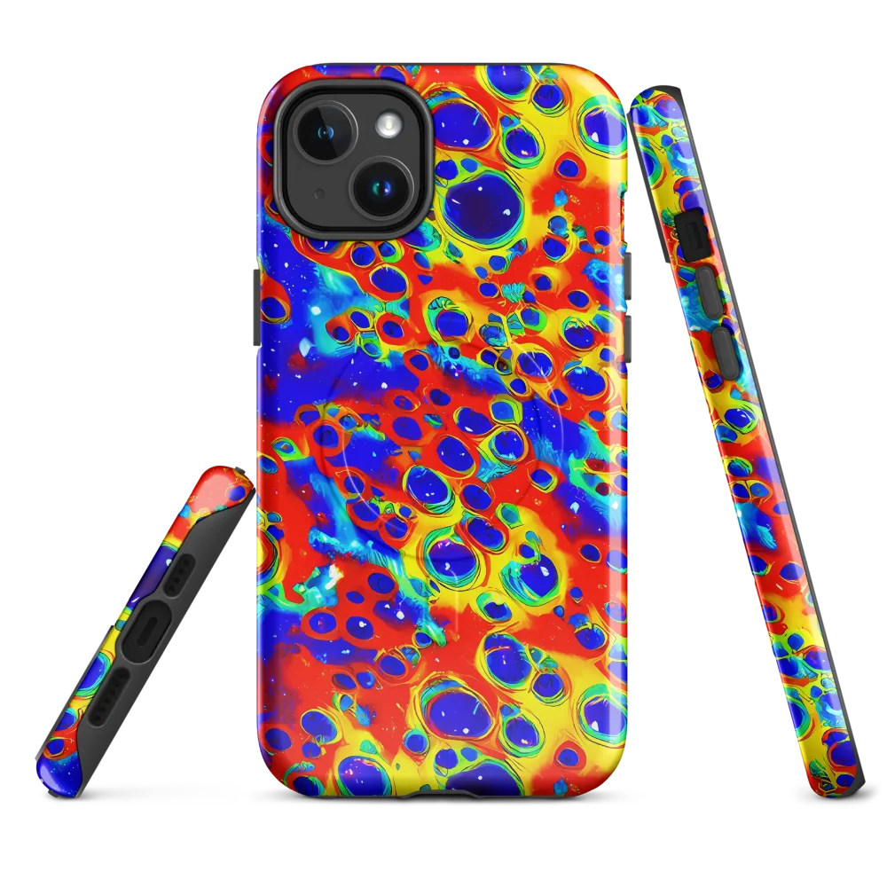 Neon Lagoon on MagSafe Tough Case for iPhone® — Front