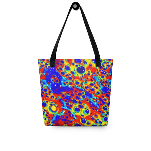 Neon Lagoon on a Tote Bag