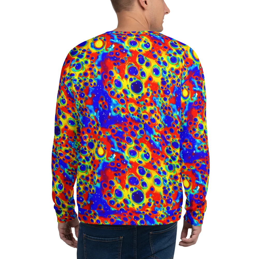 Neon Lagoon on Sweatshirt — Back