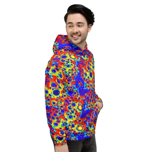 Neon Lagoon on a Hoodie