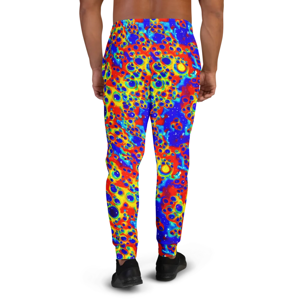 Neon Lagoon on Men's Joggers — Back