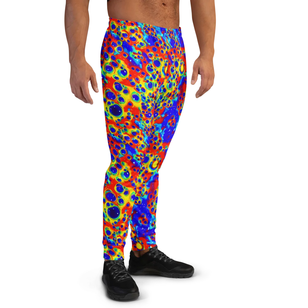 Neon Lagoon on Men's Joggers — Right