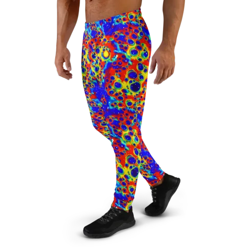 Neon Lagoon on a Men's Joggers