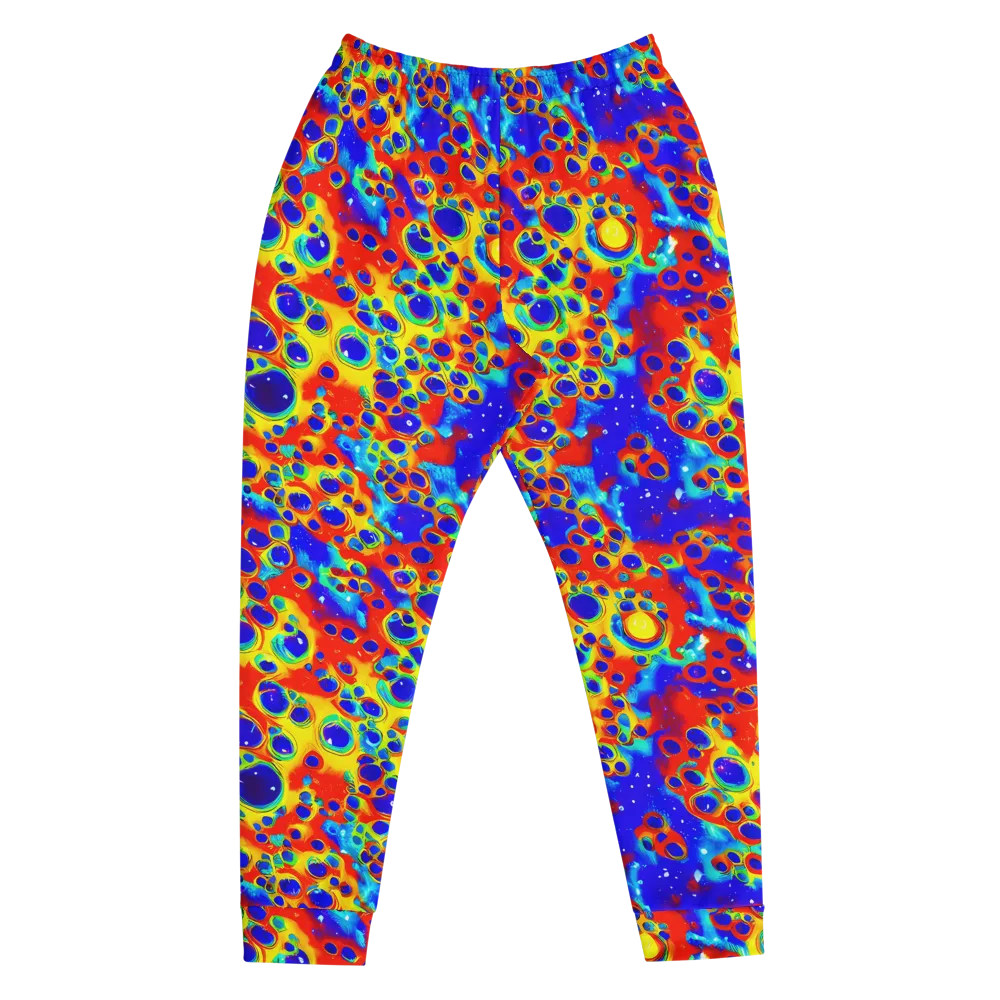 Neon Lagoon on Men's Joggers — Front