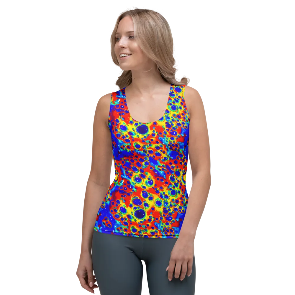 Neon Lagoon on Women's Tank Top — Front