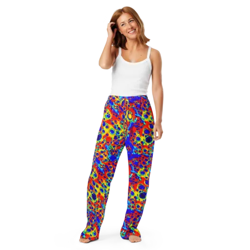 Neon Lagoon on a Women's Pajama Pants
