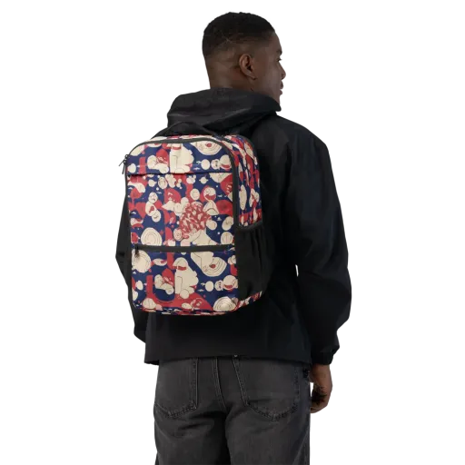 Crimson Constellation on a Utility Backpack