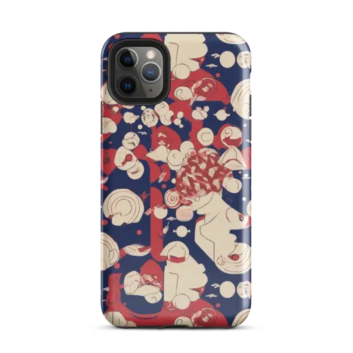 Crimson Constellation on a Tough Case for iPhone®