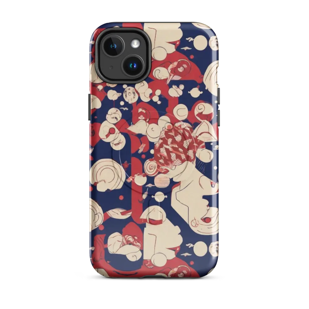 Crimson Constellation on MagSafe Tough Case for iPhone® — Front