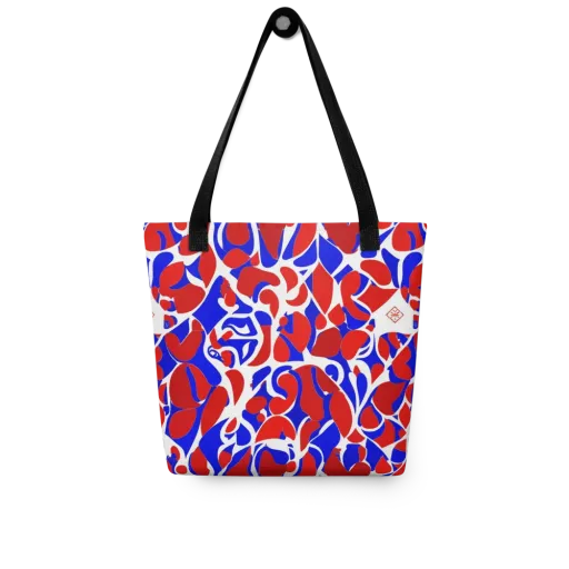 Red Tide Rhapsody on a Tote Bag