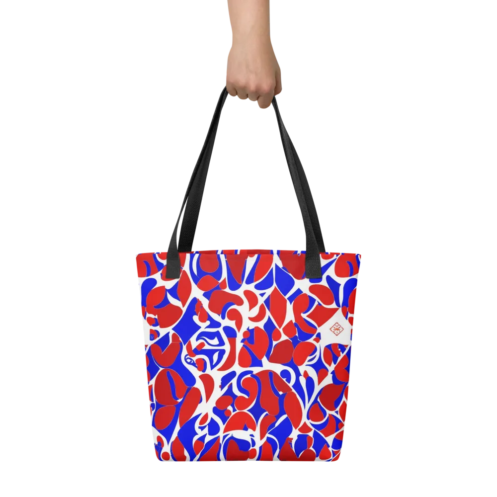 Red Tide Rhapsody on Tote Bag — Front