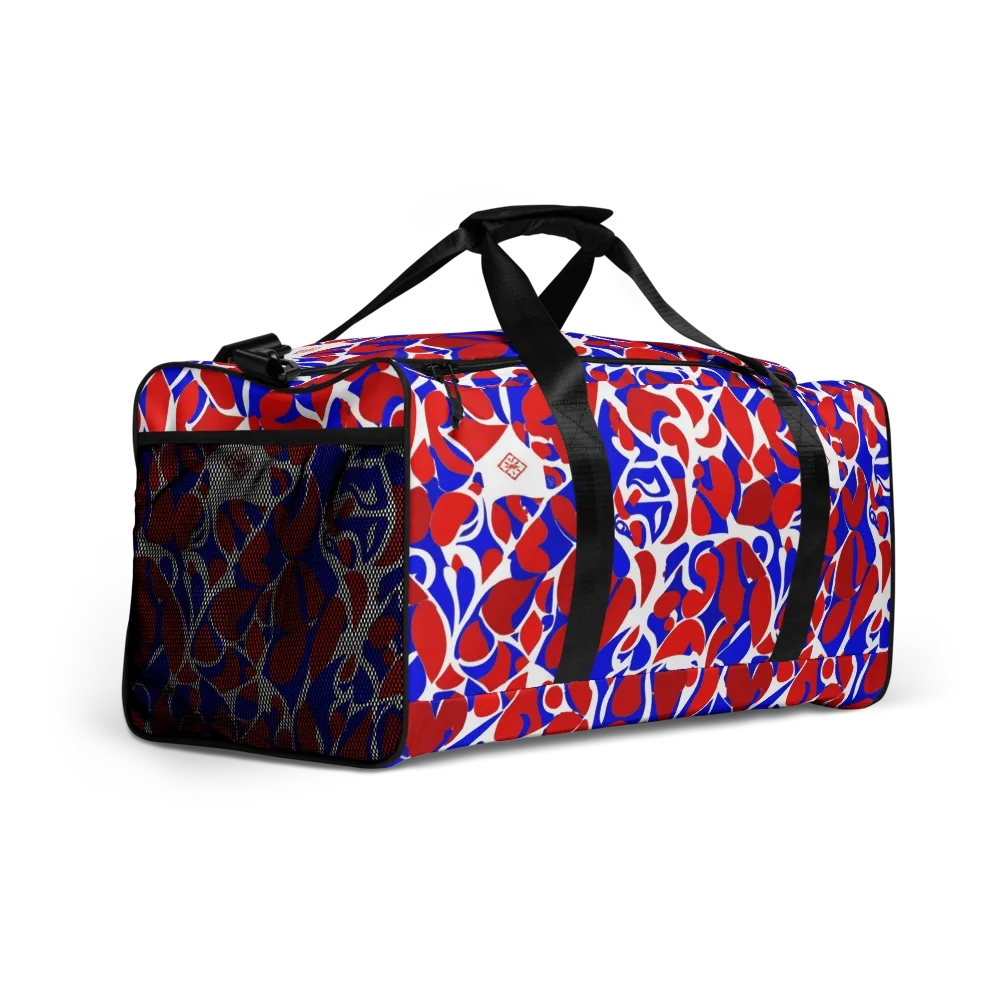 Red Tide Rhapsody on Duffle Bag — Right Front