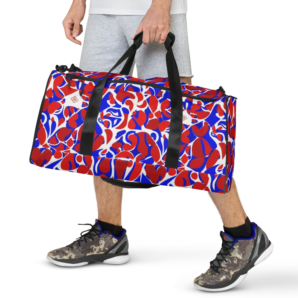 Red Tide Rhapsody on Duffle Bag — Front