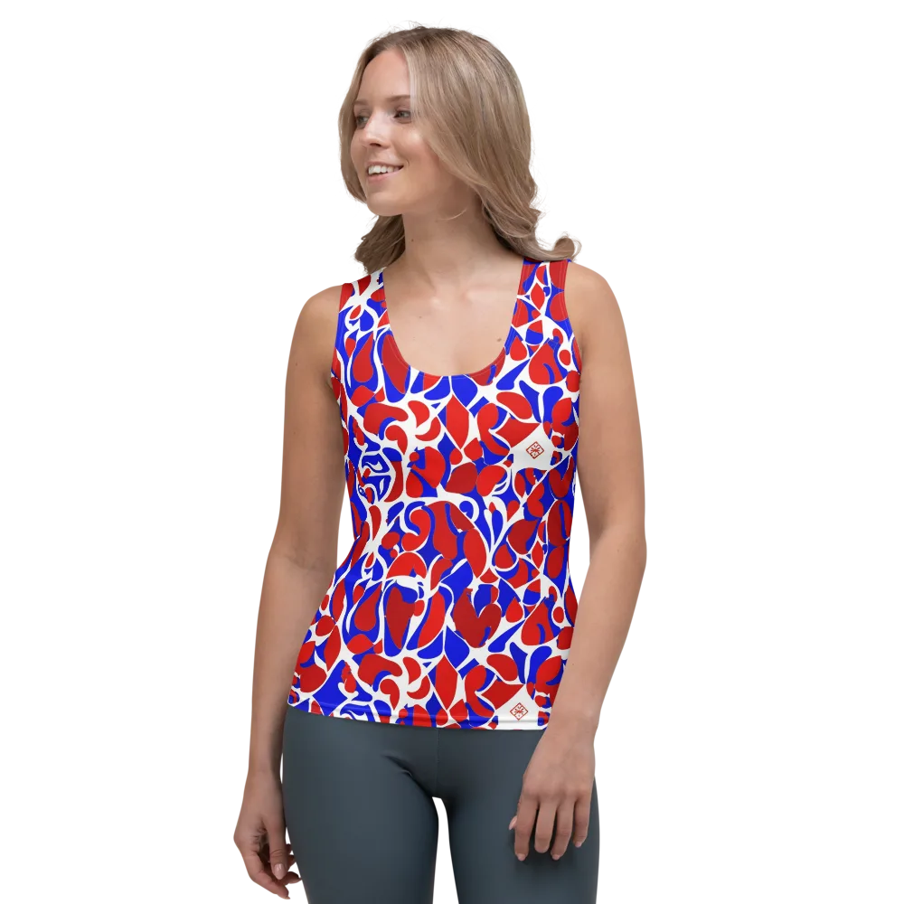 Red Tide Rhapsody on Women's Tank Top — Front