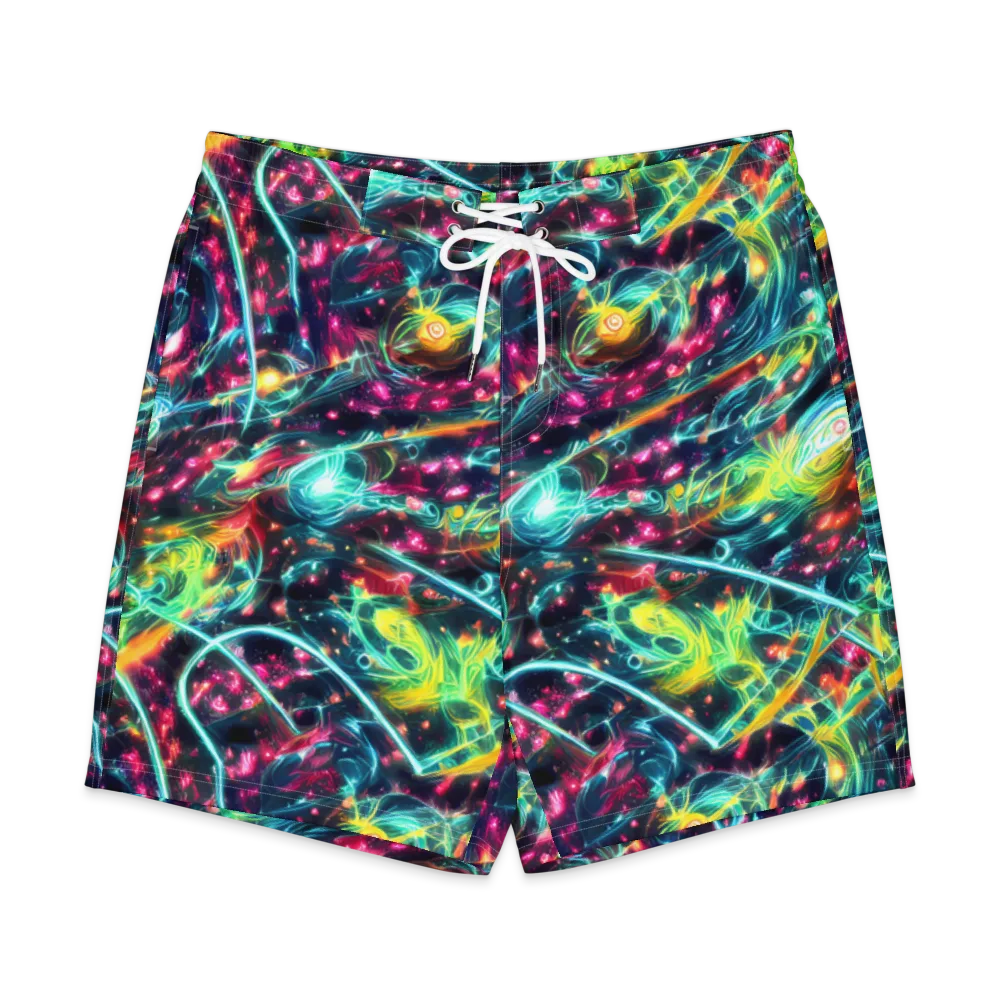 Afterdark Aurora on Men's Board Shorts — Front