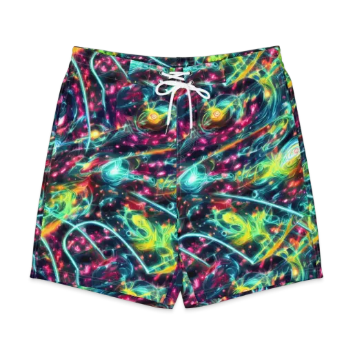 Afterdark Aurora on a Men's Board Shorts