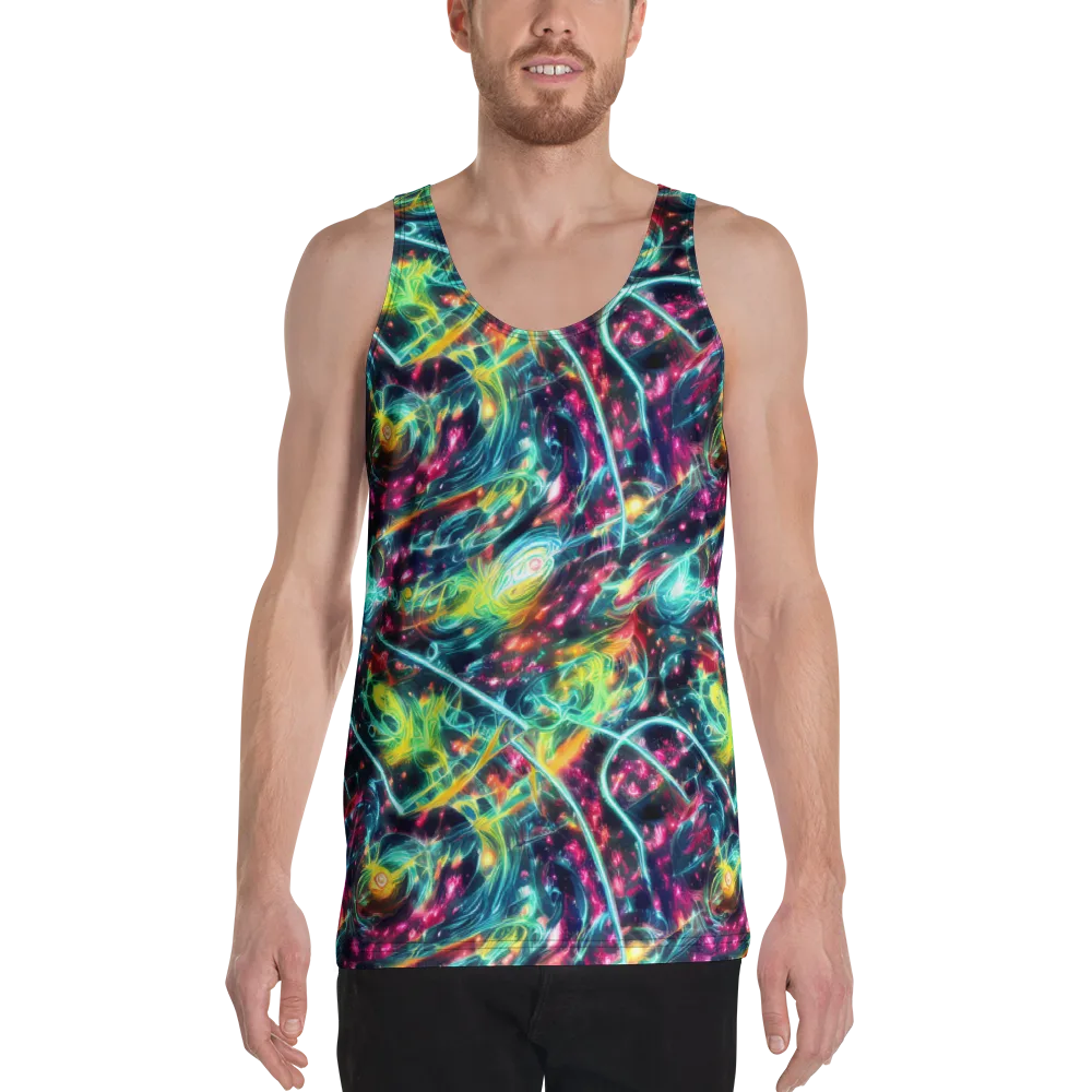 Afterdark Aurora on Men's Tank Top — Front