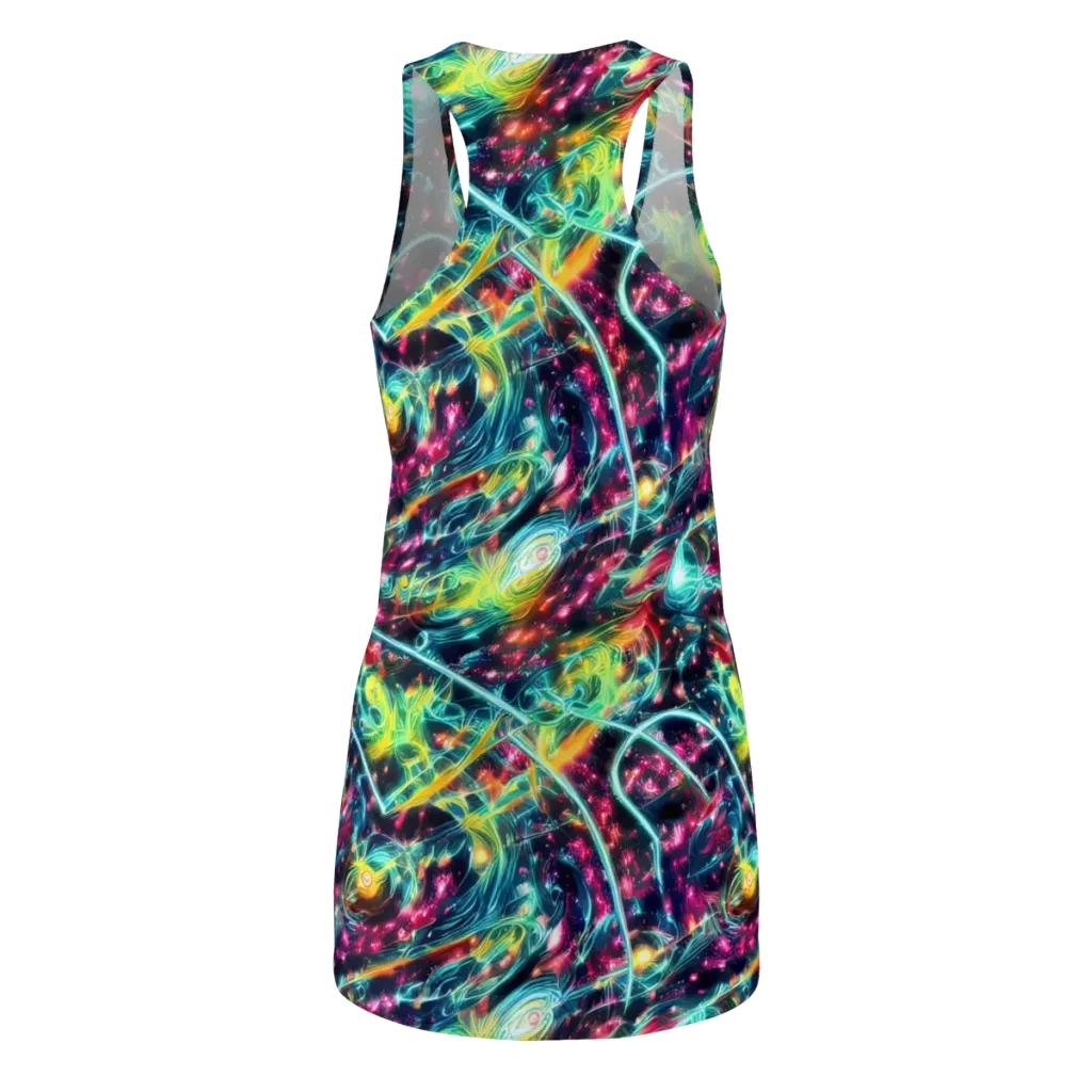 Afterdark Aurora on Racerback Dress — Back