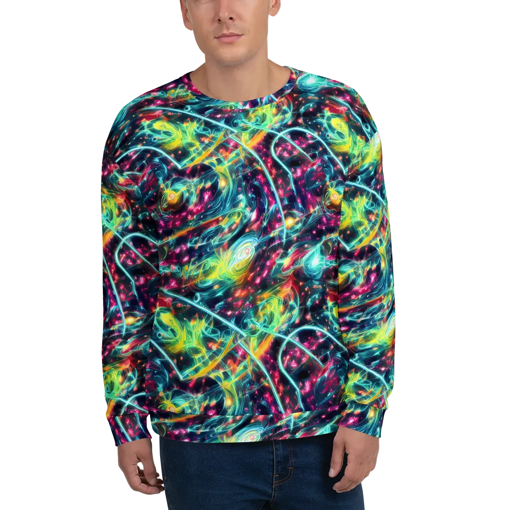 Afterdark Aurora on Sweatshirt — Front