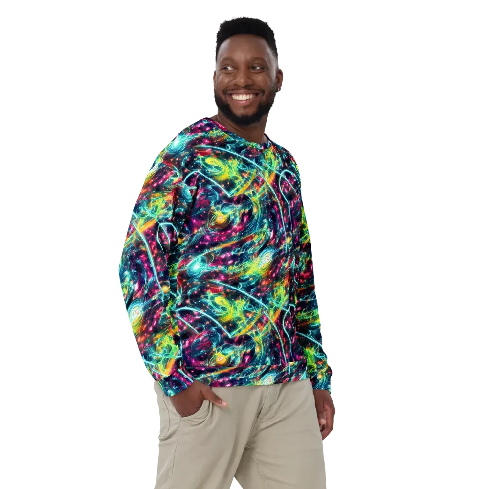 Afterdark Aurora on Sweatshirt — Front