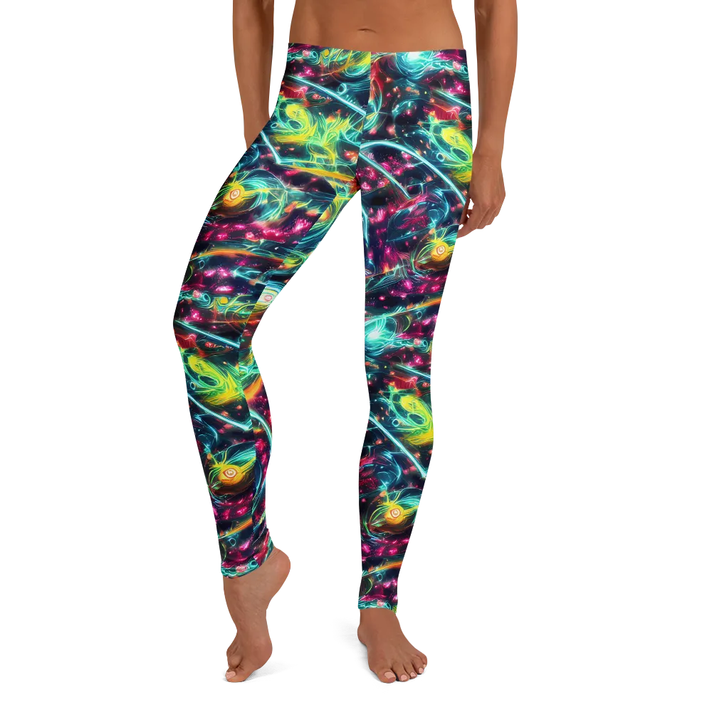 Afterdark Aurora on Leggings — Front