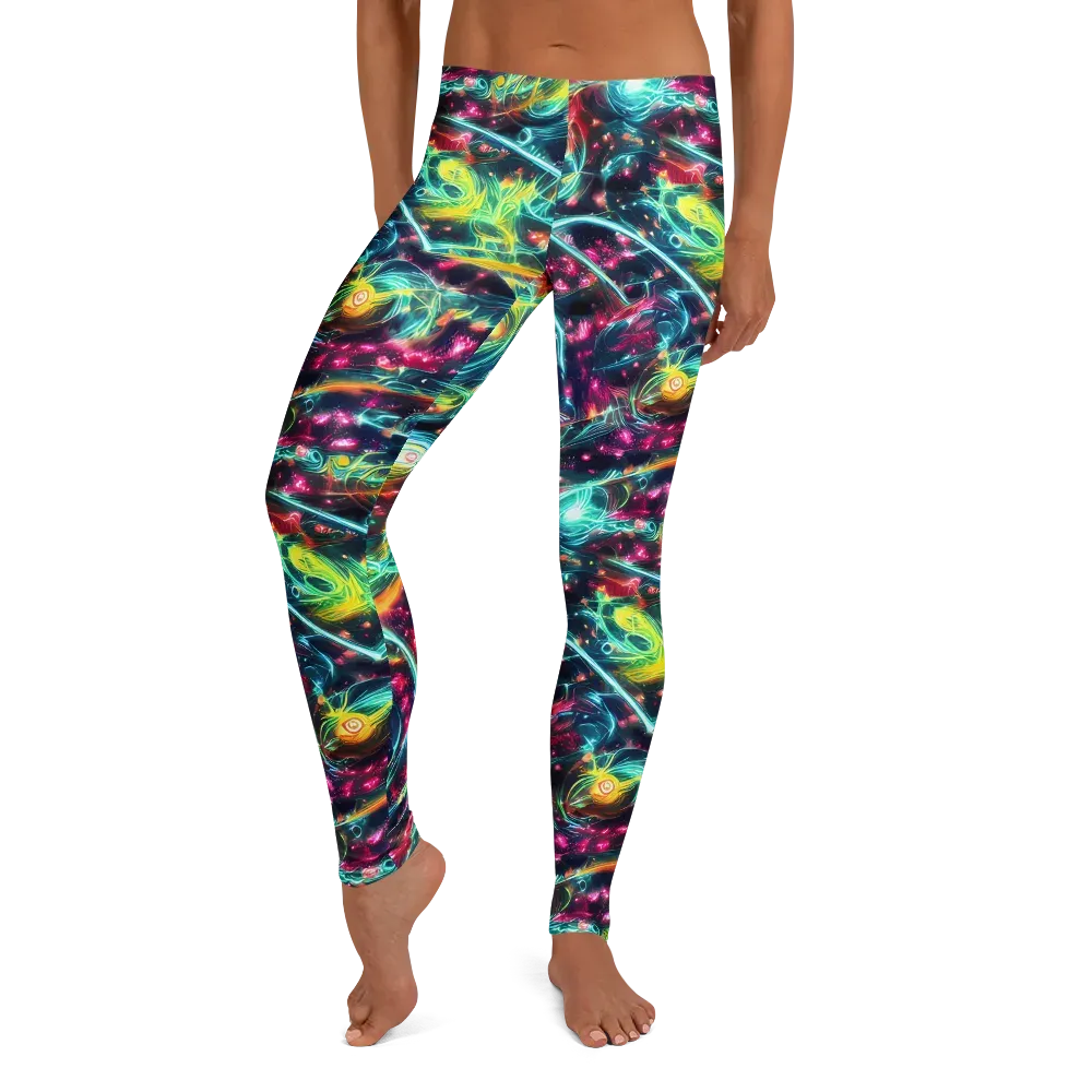 Afterdark Aurora on Leggings — Front