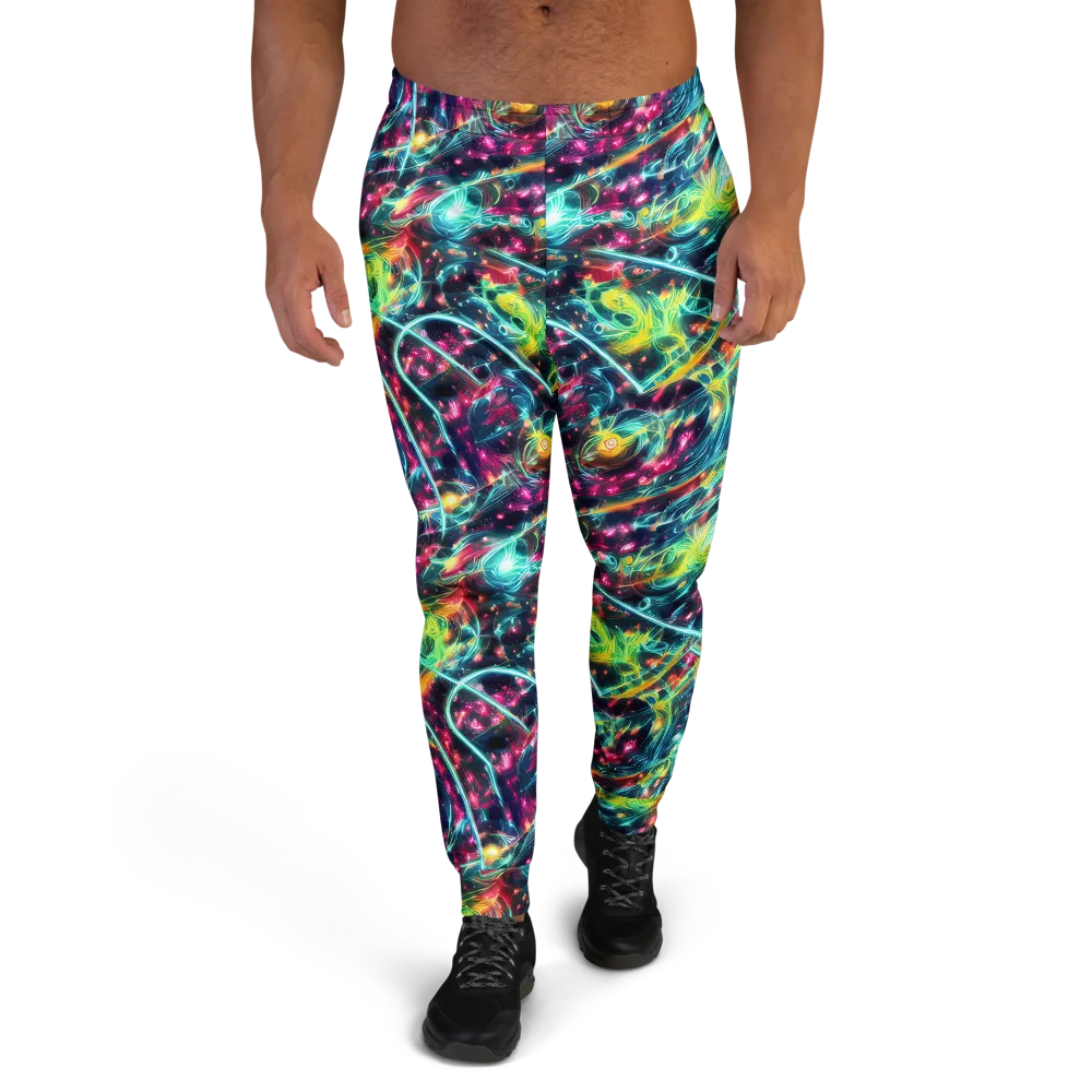 Afterdark Aurora on Men's Joggers — Front