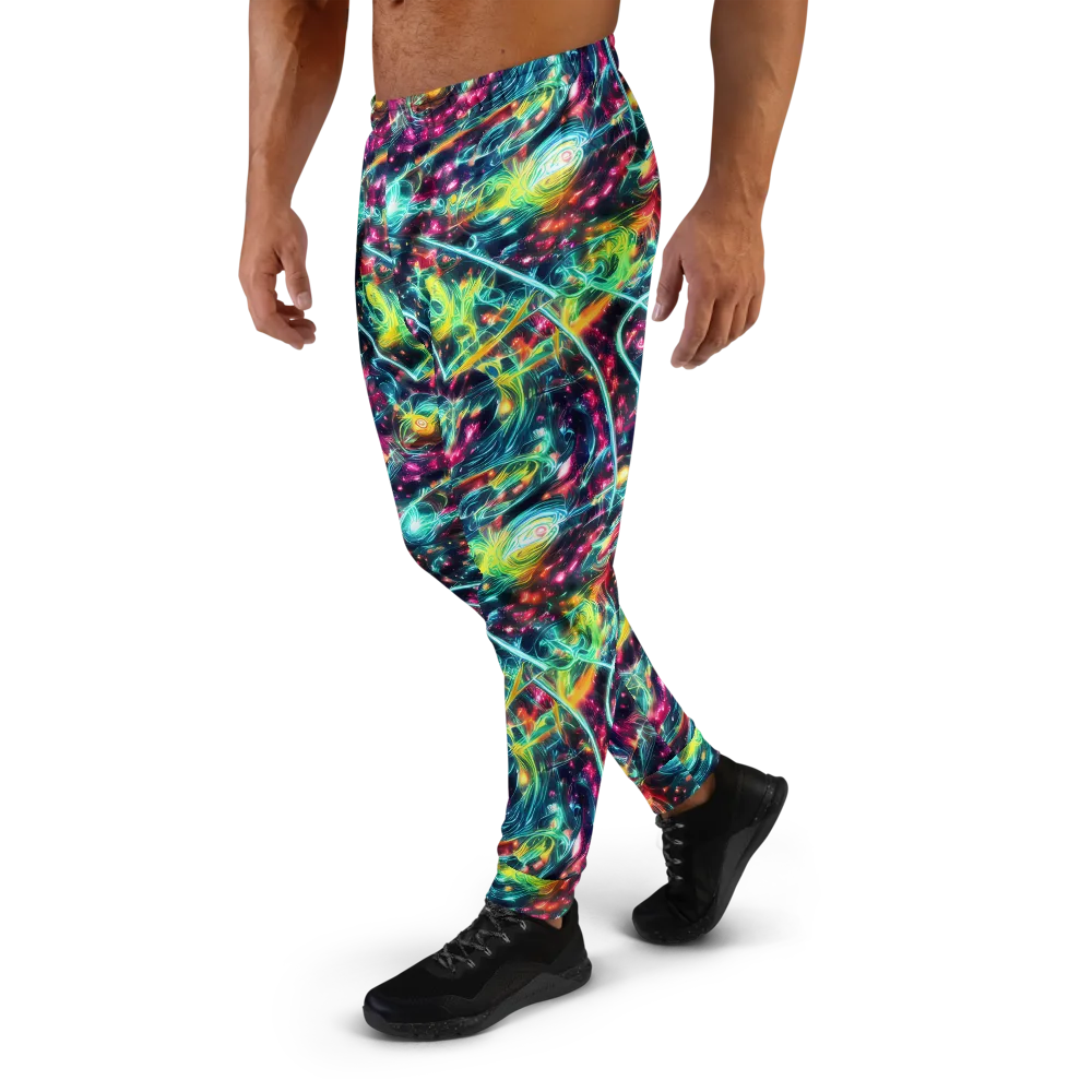 Afterdark Aurora on Men's Joggers — Left
