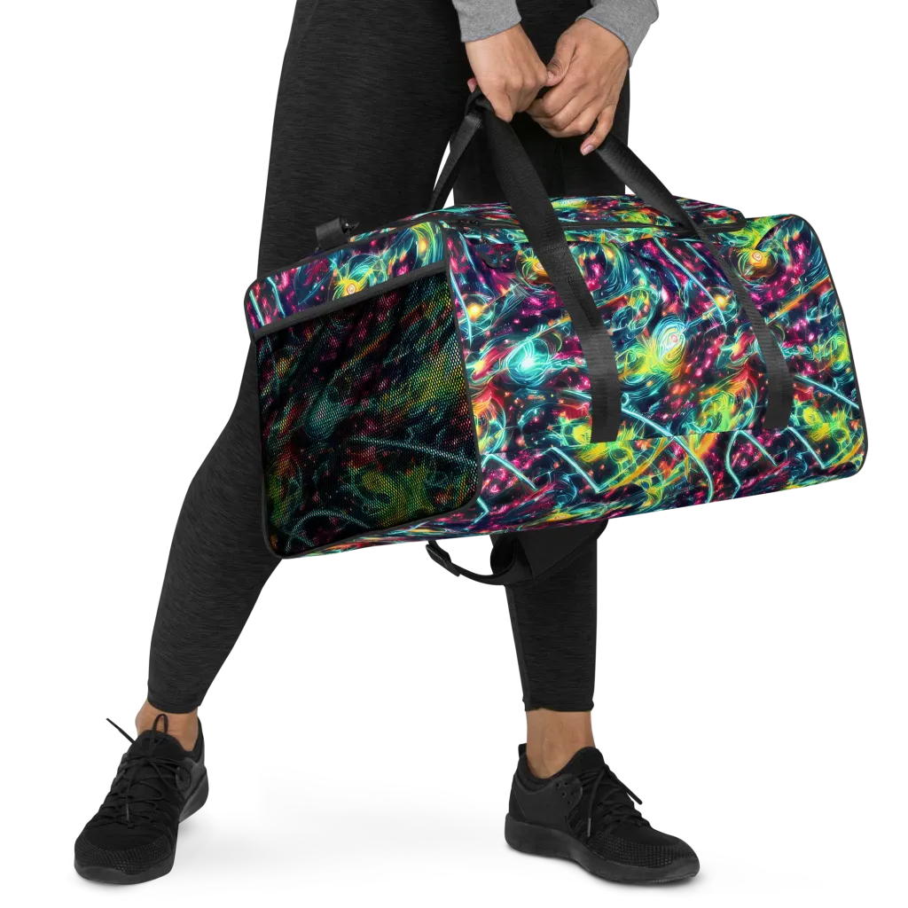 Afterdark Aurora on Duffle Bag — Right Front