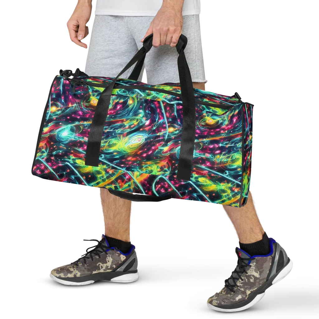 Afterdark Aurora on Duffle Bag — Front