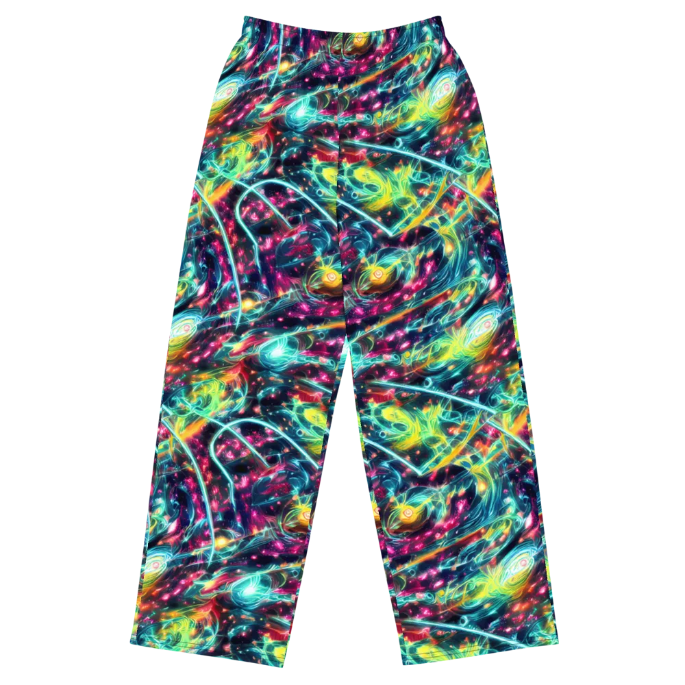 Afterdark Aurora on Wide-Leg Pants — Front