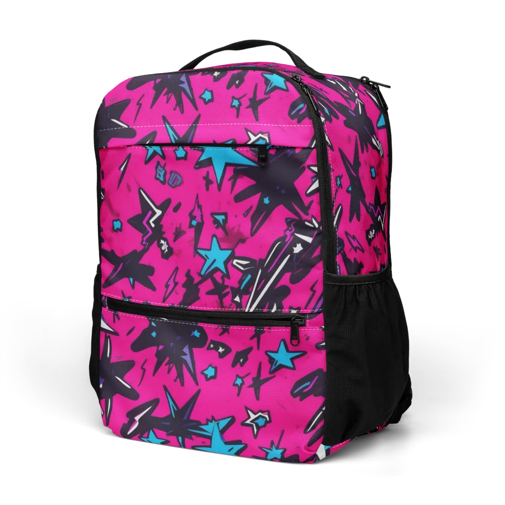 Voltage Pop on Utility Backpack — Left Front