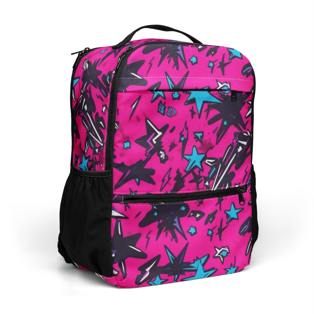 Voltage Pop on Utility Backpack — Right Front