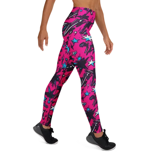 Voltage Pop on a Yoga Leggings