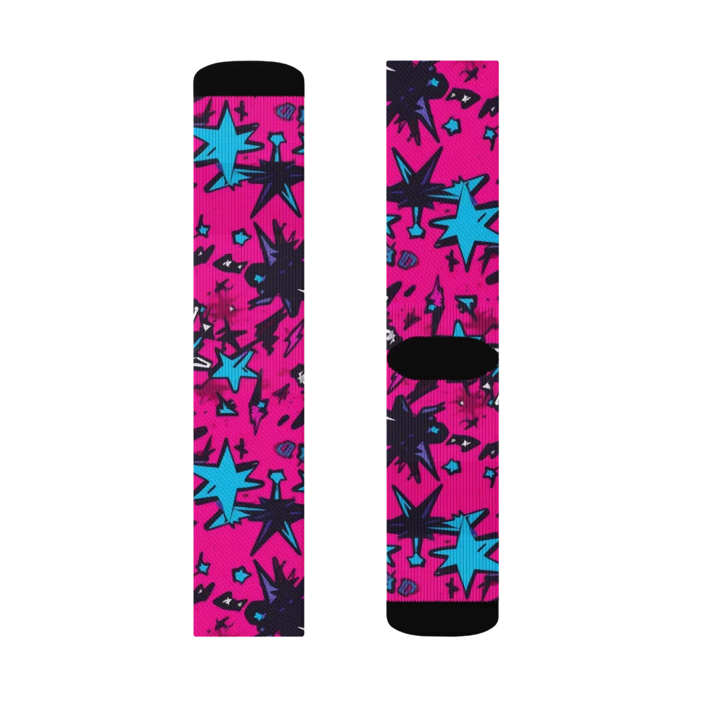 Voltage Pop on Socks — Left Sock