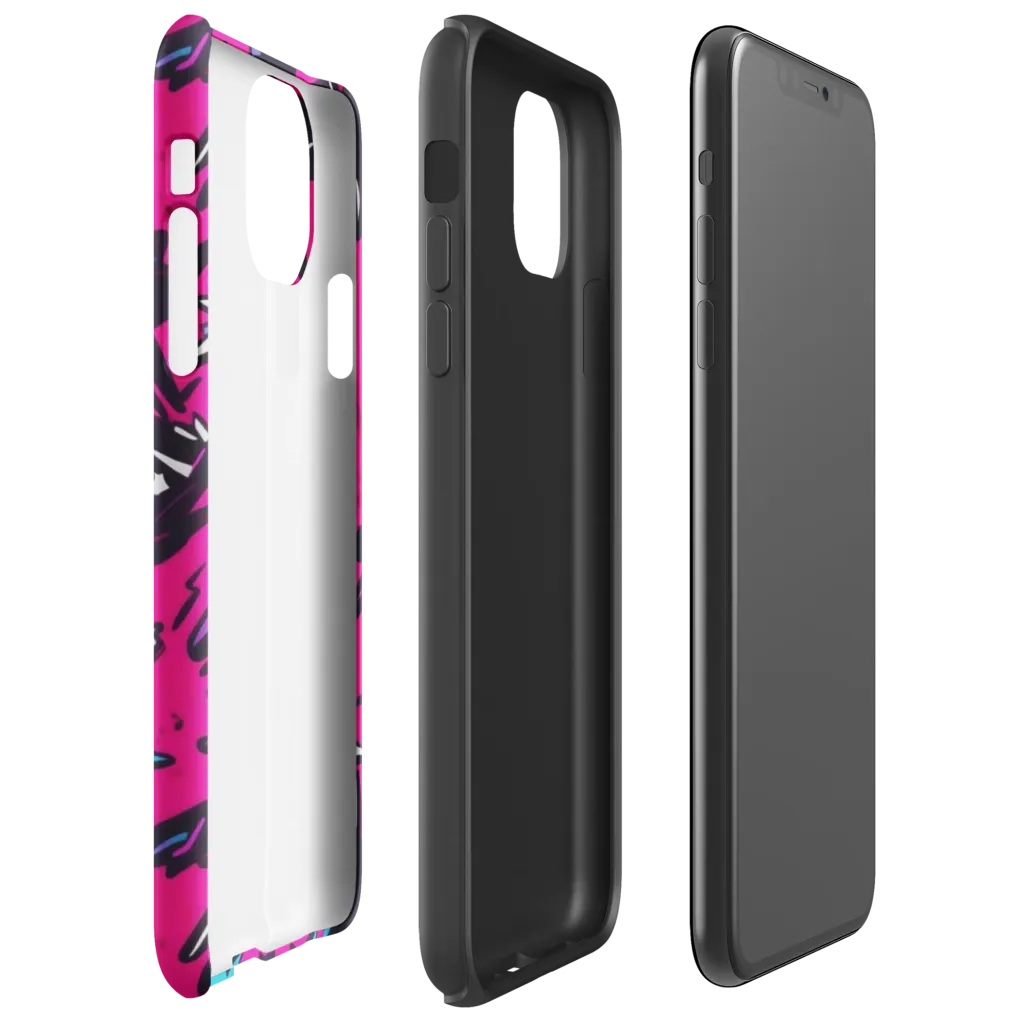 Voltage Pop on Tough Case for iPhone® — Right
