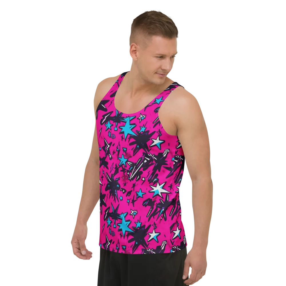 Voltage Pop on Men's Tank Top — Left Front