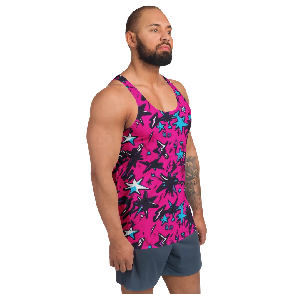 Voltage Pop on Men's Tank Top — Right Front