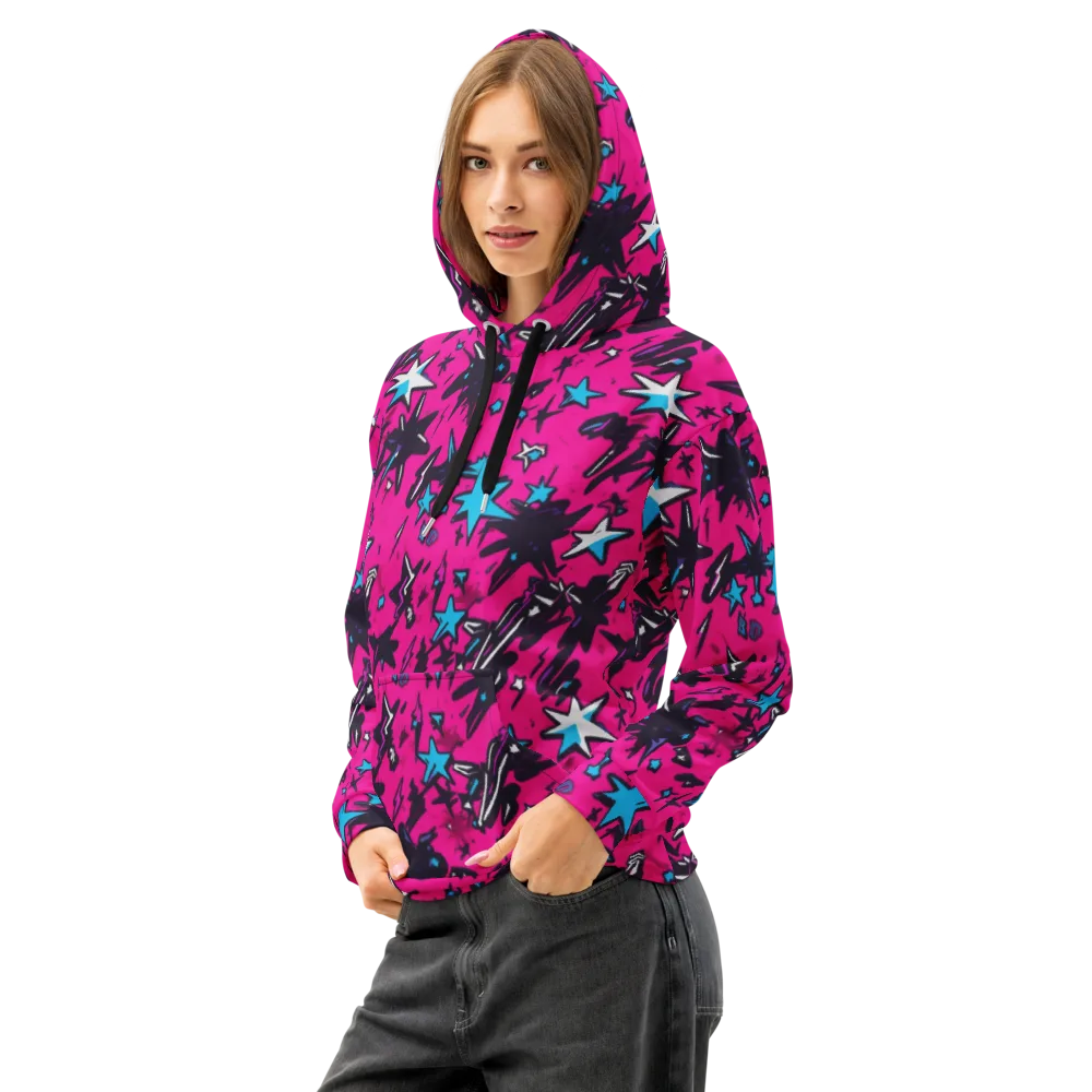 Voltage Pop on Cotton Hoodie — Left Front
