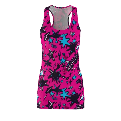 Voltage Pop on a Racerback Dress
