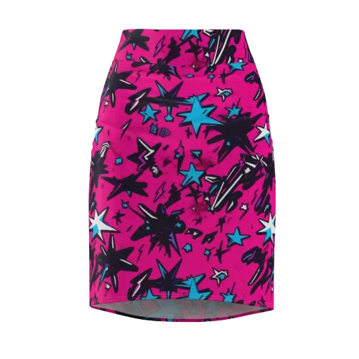 Voltage Pop on a Pencil Skirt