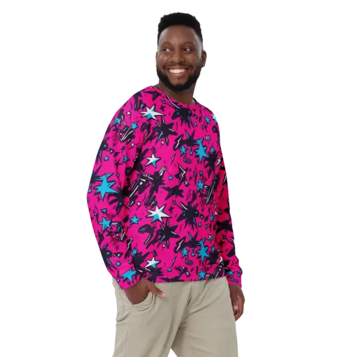 Voltage Pop on a Sweatshirt