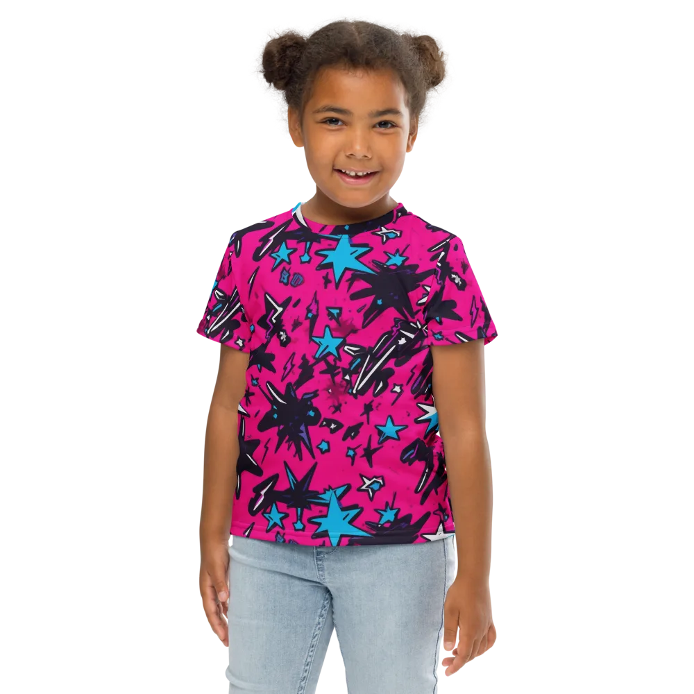 Voltage Pop on Kids Crew Neck T-Shirt — Front
