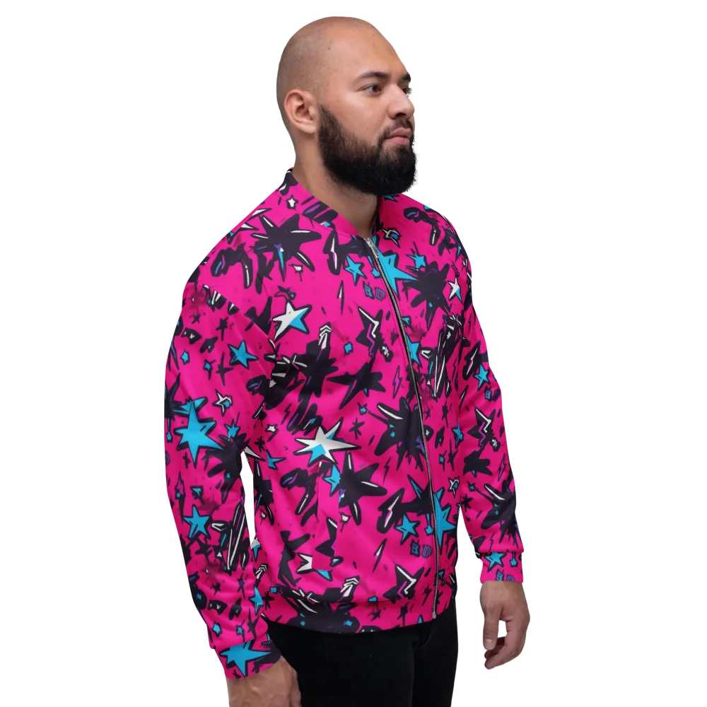 Voltage Pop on Bomber Jacket — Right