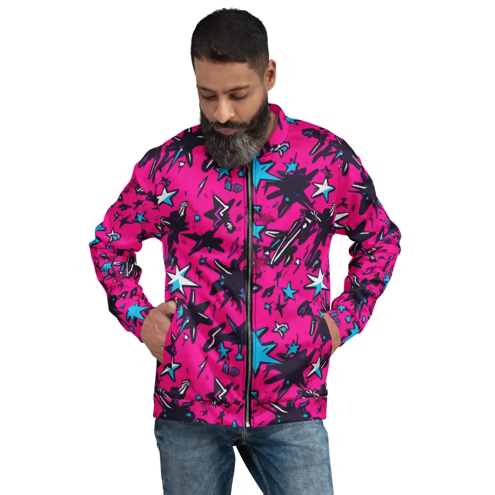 Voltage Pop on Bomber Jacket — Front