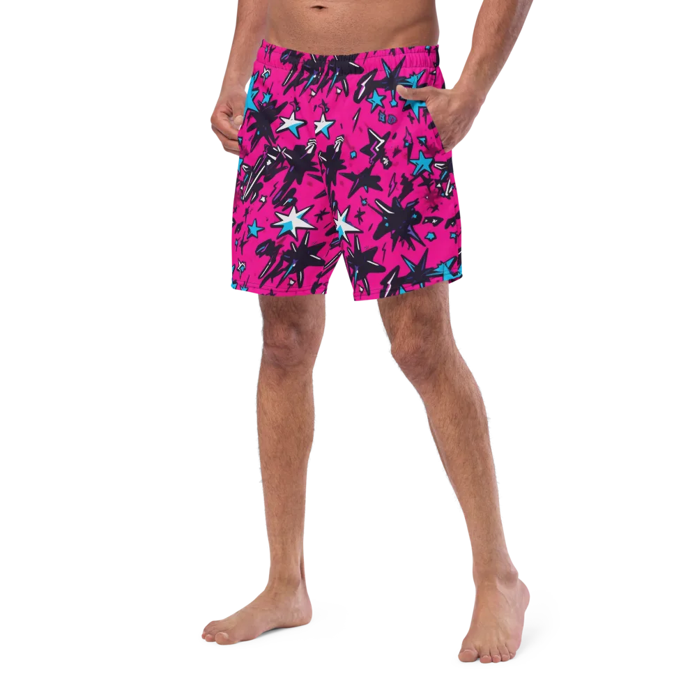 Voltage Pop on Swim Trunks — Left Front
