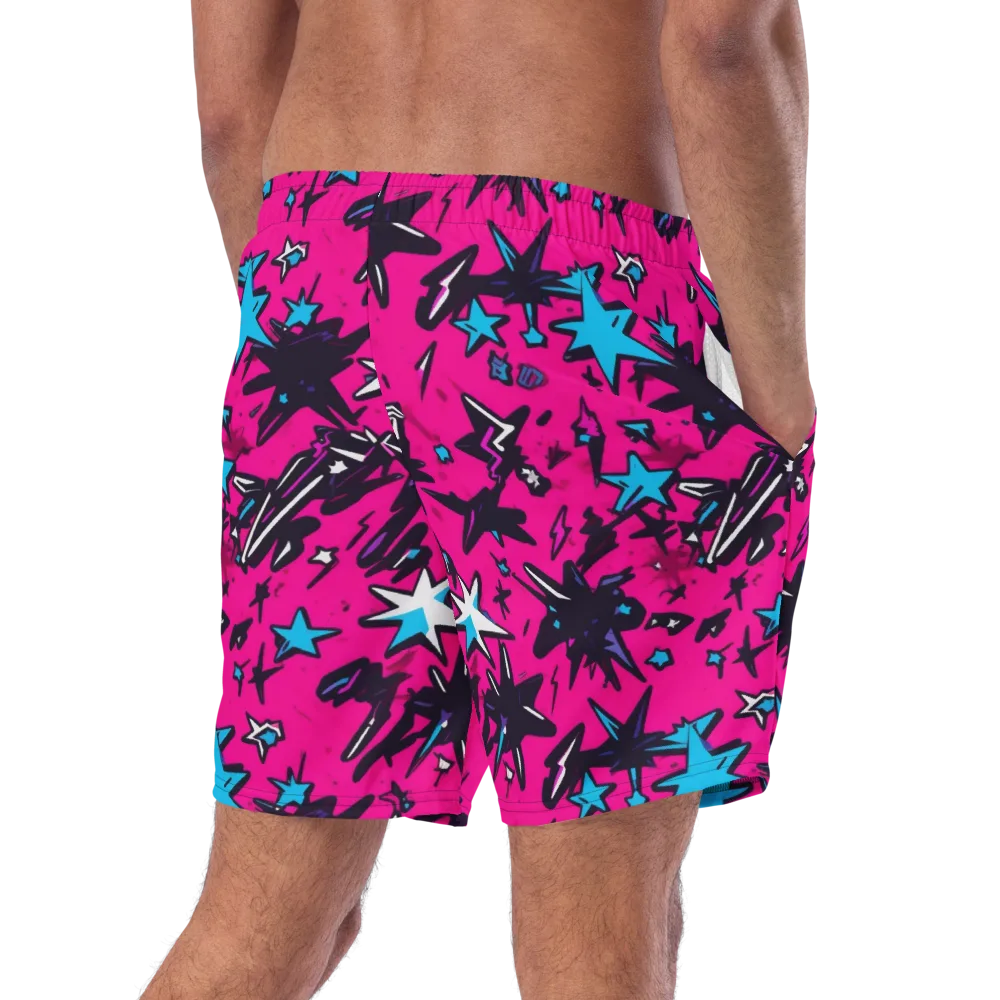Voltage Pop on Swim Trunks — Right Back