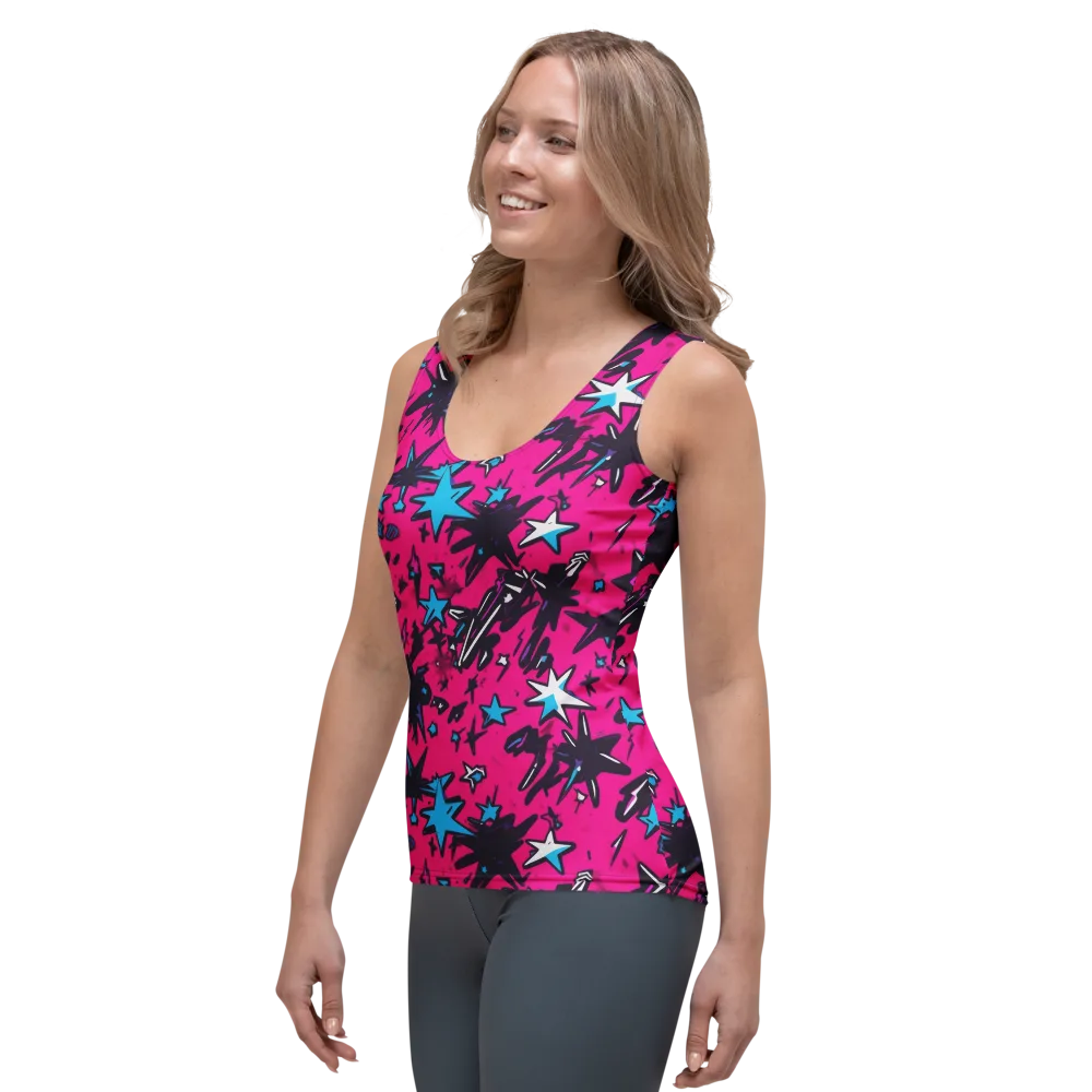 Voltage Pop on Women's Tank Top — Left Front